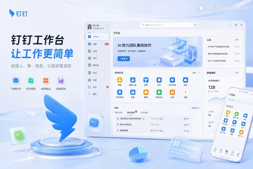 钉钉网页版入职引导与组织协同